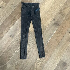 Spanx Croc Shine leggings